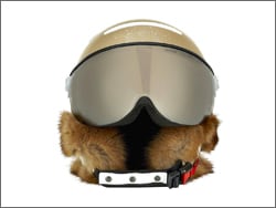 Kask Lifestyle Lady Fur-Trim ski helmet