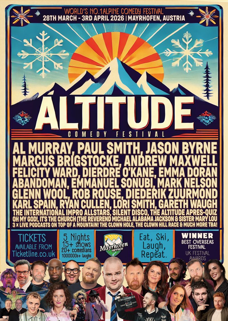 Altitude Comedy Festival Line-Up