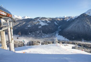 Skiing in Morzine France Portes du Soleil