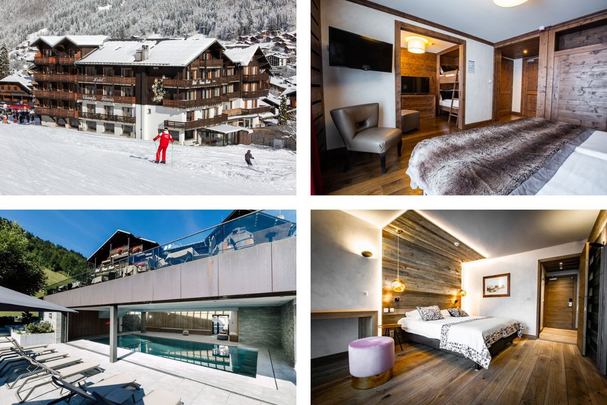 Hotel Champs Fleuris accommodation Morzine France
