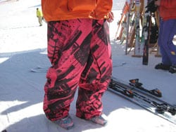 Baggy hot sale ski pants