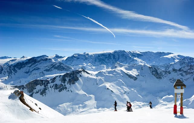 Merrill slopes, part of the vast 3 Valleys ski area. Photo: © Dmitry Naumov/Shutterstock. 