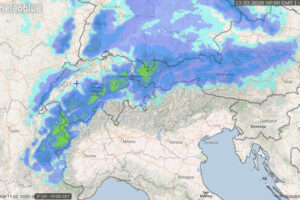 First of Two Snowstorms Rolls Across the Northern Alps | Welove2ski