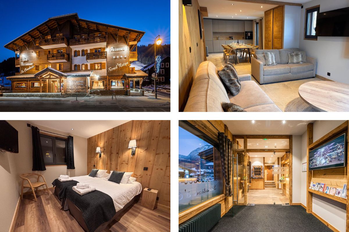 Modern alpine apartment living Résidence Frond’Neige Morzine