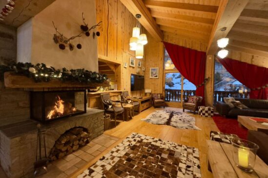 Ski Chalet Interior Sainte Foy