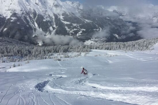 Sainte Foy off piste