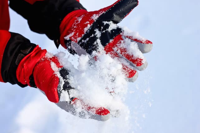 Ski Gloves,Ski & Snow Gloves Winter Waterproof Snowboard Snow Cold Weather Gloves Snowboard Gloves