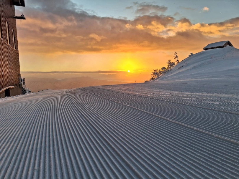 perfect corduroy pictured at sunset