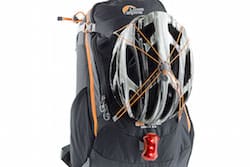 Clip Your Helmet to The Outside of Your Bag