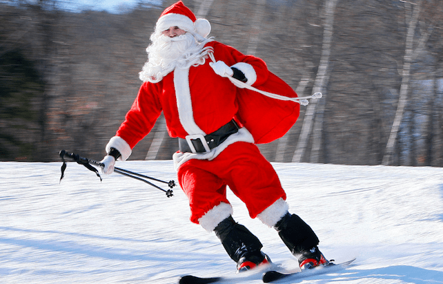 Skiing Santa | Welove2ski