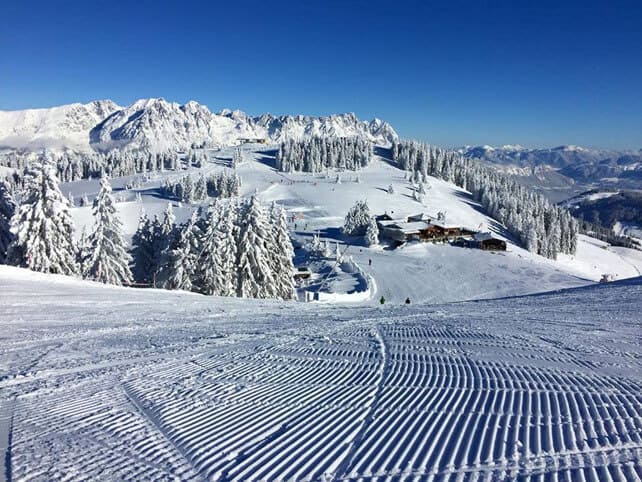 Superb Skiing in the Alps as the Skies Begin to Clear | Welove2ski