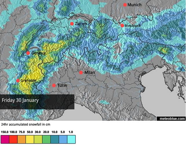 Heavy Snow Hits Austria | Welove2ski