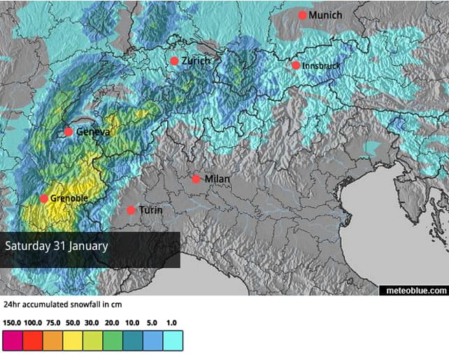 Heavy Snow Hits Austria | Welove2ski