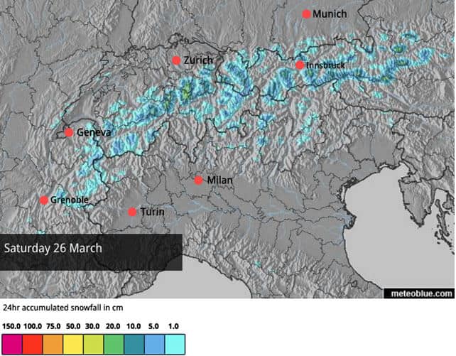 Changeable Weather in the Alps: Some Snow Expected | Welove2ski