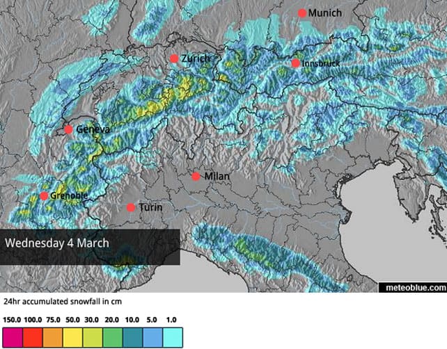 Fresh Snow in the Alps: and There’s More to Come | Welove2ski