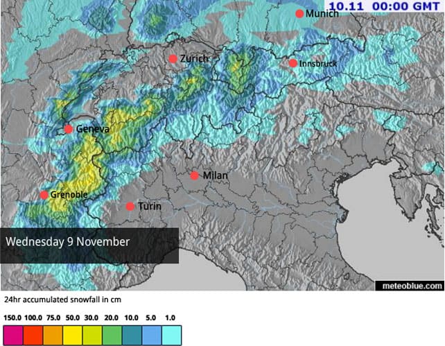 Heavy Snow in the Alps | Welove2ski
