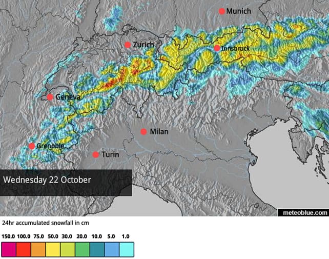 Heavy Snow Hits the Alps | Welove2ski