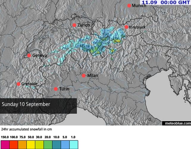 More September Snow in the Alps | Welove2ski