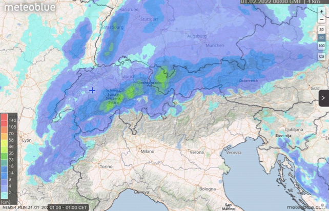 Three Days of Snow for the Northern Alps | Welove2ski