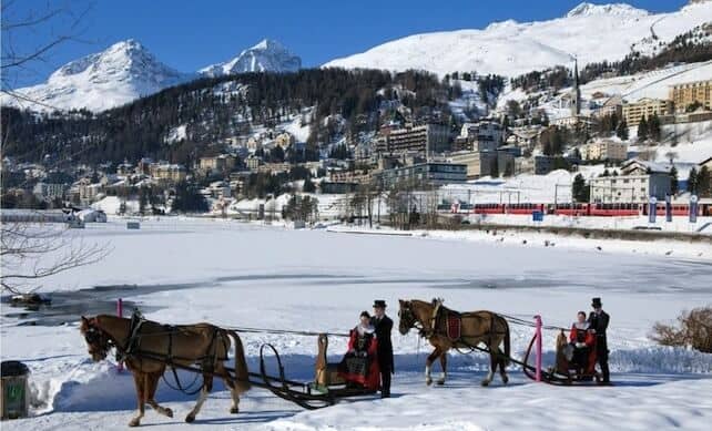 St Moritz, Ski Resort in Switzerland