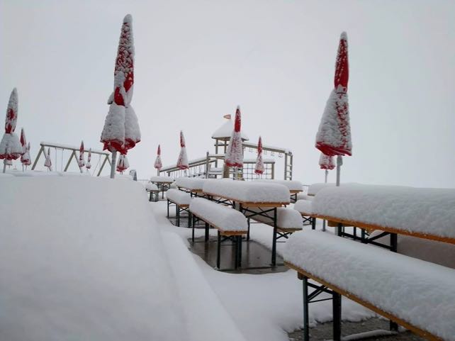 Up to 30cm of Late-Summer Snow in the Alps | Welove2ski