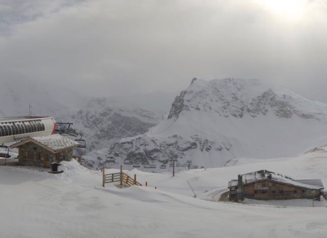 Low Temperatures and Light Snowfall in the Alps | Welove2ski
